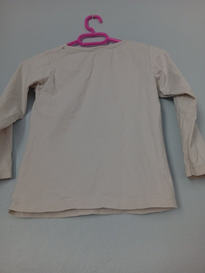 erkek Çocuk Beyaz Uzun Kollu Baskılı Tişört - Görsel 3