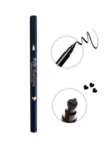 Siyah Kalp Uçlu Eyeliner Kalemi