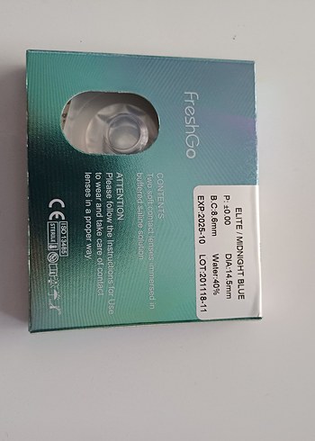 Diğer renkli lens