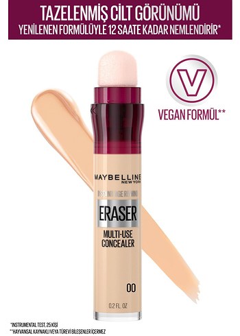 Maybelline Eraser Kapatıcı - 00 Beige