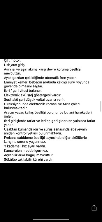 Diğer Akülü araba