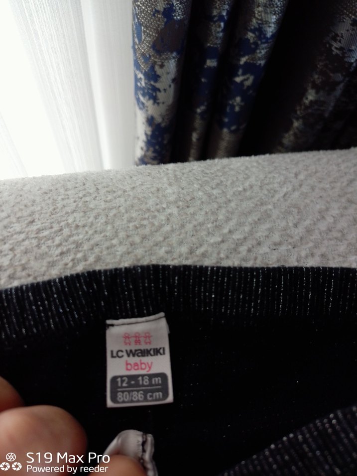 Kelebek Baskılı Simli Bebek Kız Takımı - Görsel 5