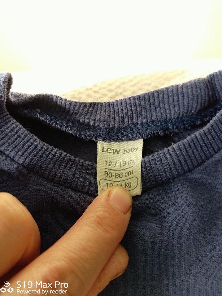 Uzun Kollu Mavi Kız Bebek Takımı - Görsel 3