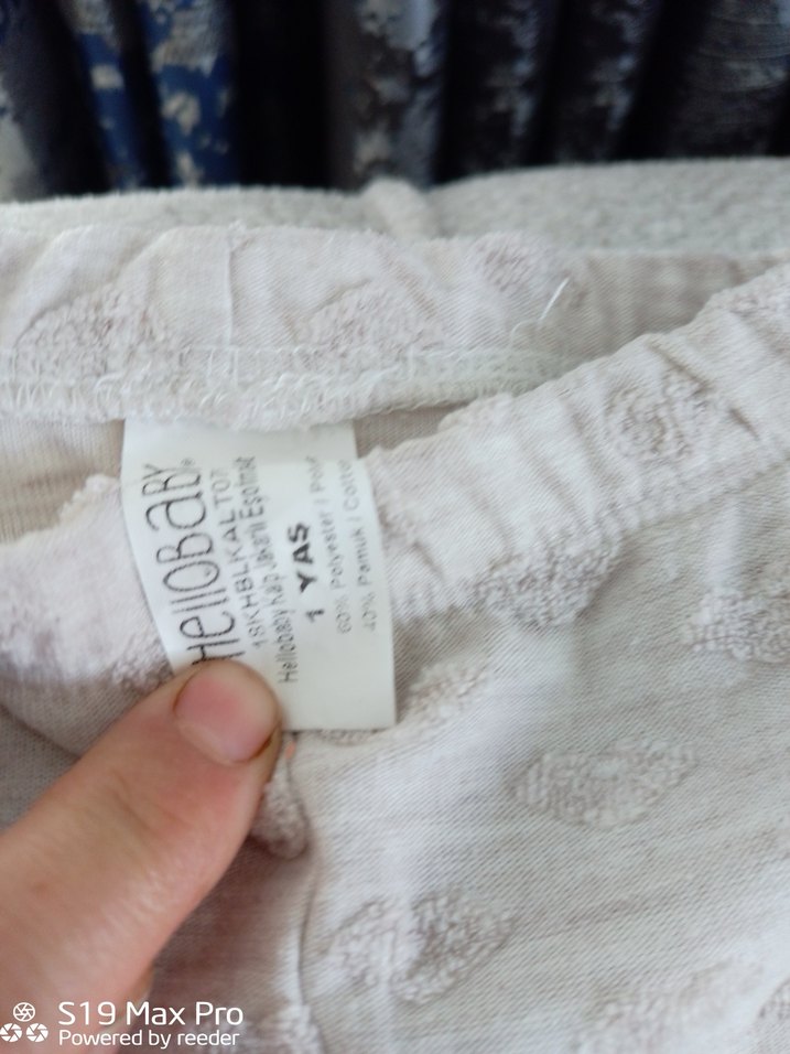 Gri Kız Çocuk Triko Tayt - Görsel 4