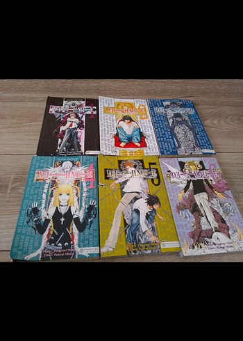 Death Note Manga Seti - 6 Cilt - Görsel 2