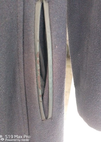 Lacivert Uzun Kadın pardesü, Kürklü, Ofis Stili - Görsel 7