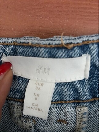 36 Beden mavi Renk H&M jean