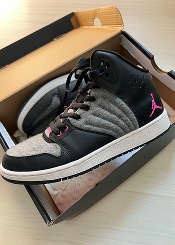 39 Beden gri Renk Nike Jordan 1 Flight 4 Premium Cool Grey