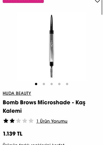 Huda Beauty kahverengi Kaş Kalemi - Görsel 5