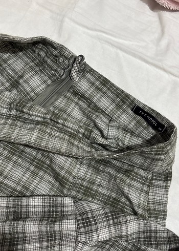 Gri Kareli Uzun Kollu Milla Alt Üst Takımı - Görsel 4