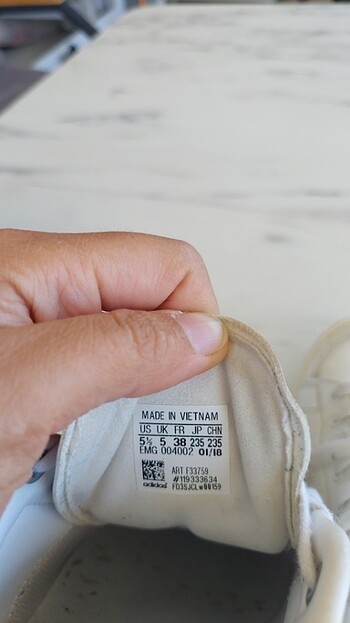 37 Beden beyaz Renk Adidas 38 adicross harika orj