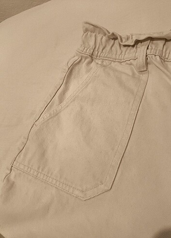 xl Beden Denim&co primark 42 beden beyaz kot şort sorunsuz