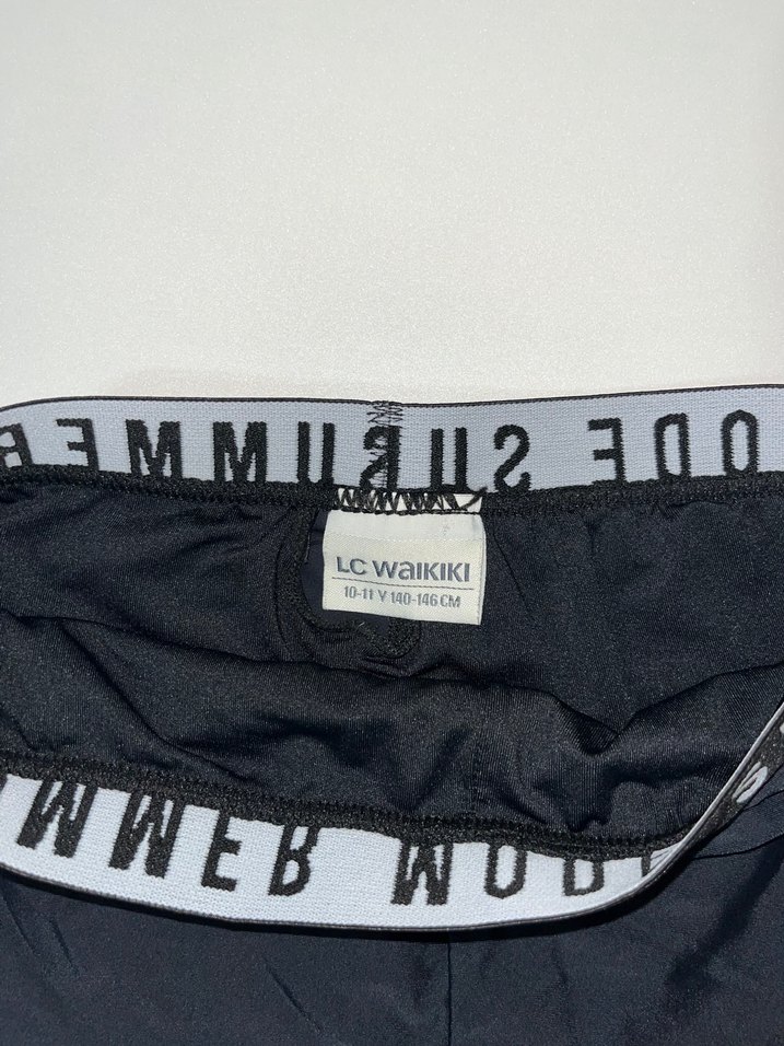 Siyah deniz şortu - Görsel 2