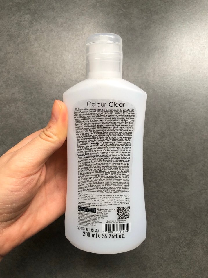 Morfose Ossion Colour Clear Saç Boyası Temizleyici - Görsel 2
