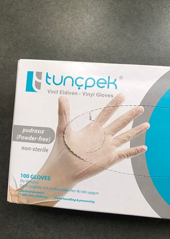 Kadın Vinil Eldiven M Beden - Görsel 3