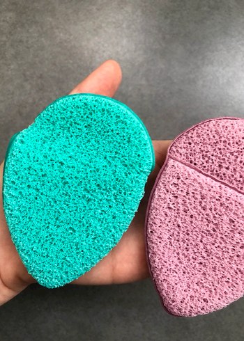 Pastel Renkli cilt temizleme süngeri - Görsel 2