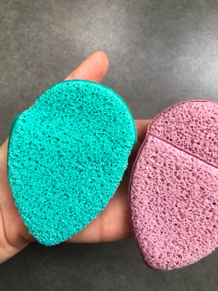 Pastel Renkli cilt temizleme süngeri - Görsel 2