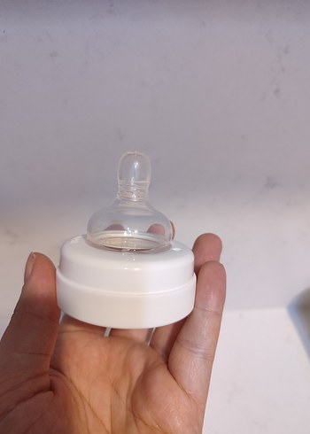 Beden beyaz Renk mamajoo biberon halkası ve emziği