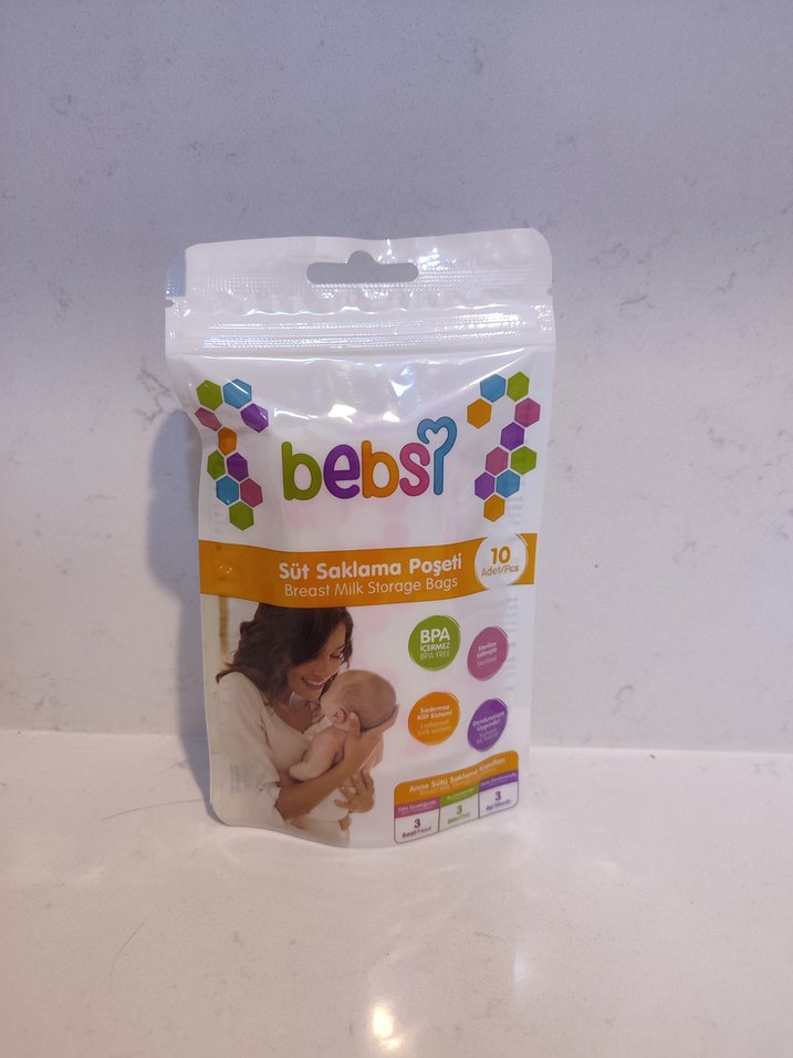 bebsi Süt Saklama Poşeti 10'lu - Görsel 3