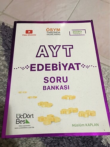 ÜÇ DÖRT BEŞ AYT EDEBİYAT SORU BANKASI