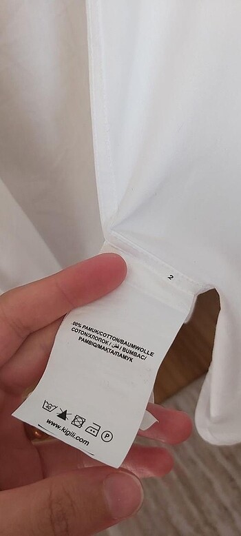 m Beden Damatlık Gömleği Kiğili