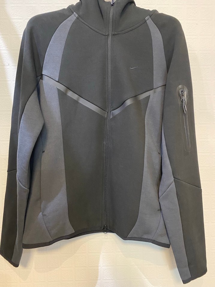 Siyah Fermuarlı Erkek Spor Sweatshirt - Görsel 2