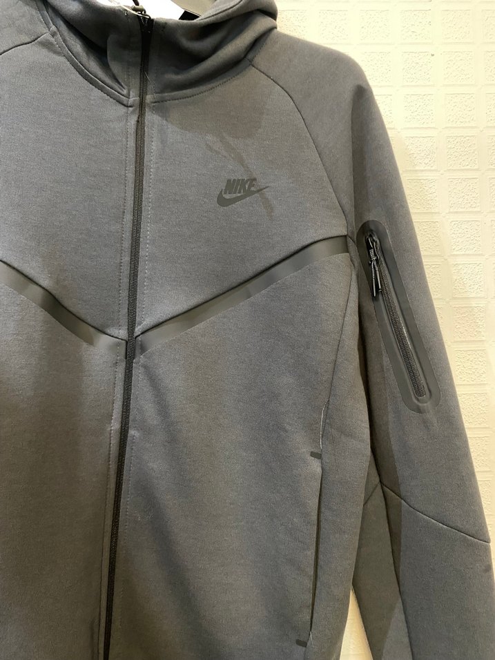 Nike Gri Fermuarlı Erkek Sweatshirt - Görsel 2