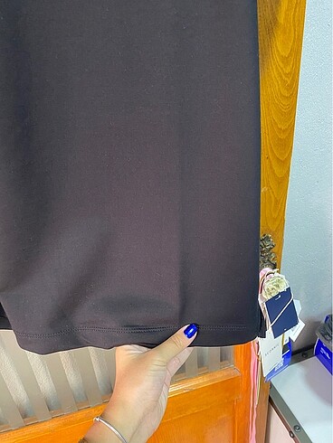 Siyah basic tişört - Görsel 4