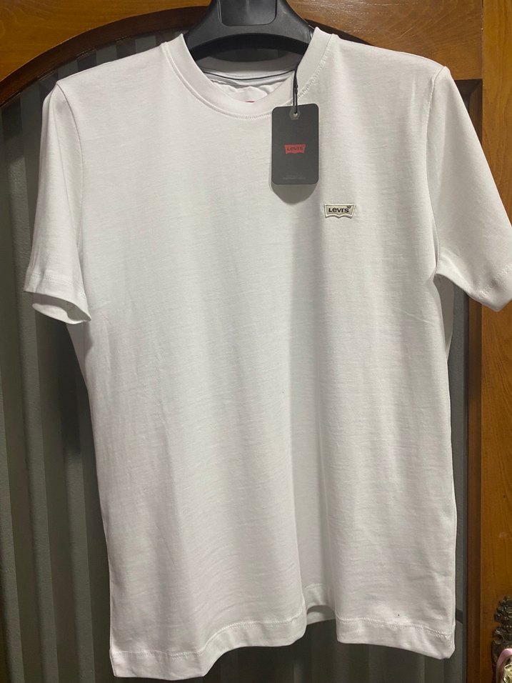 Beyaz Regular Fit Pamuklu Erkek Tişört - Görsel 2