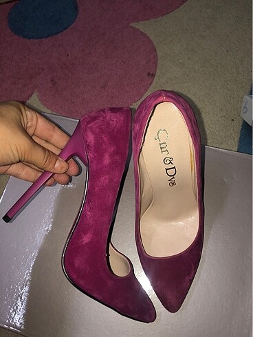 35 Beden pembe Renk Stiletto
