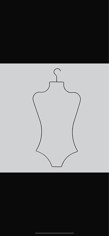 Bikini ve mayo askısı