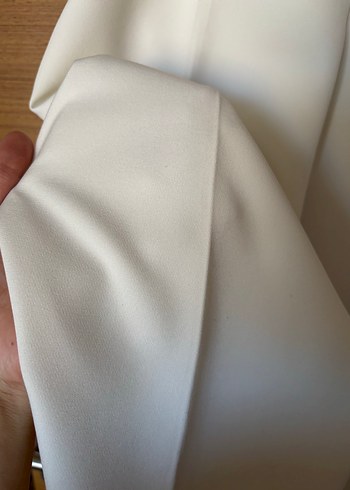 Beyaz Kumaş Pantolon - Görsel 3