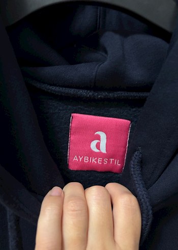 Aybikestil Kapüşonlu Rahat Kesim Sweatshirt - Görsel 2