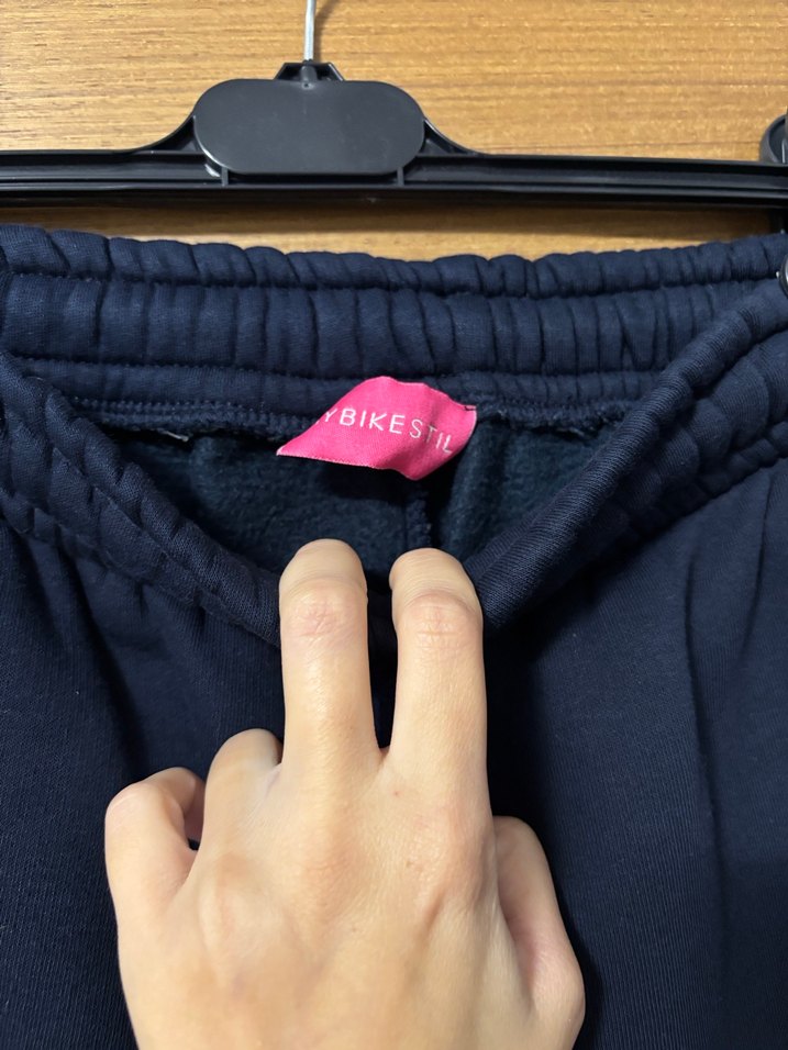 Aybikestil marka şardonlu Eşofman Altı - Görsel 3