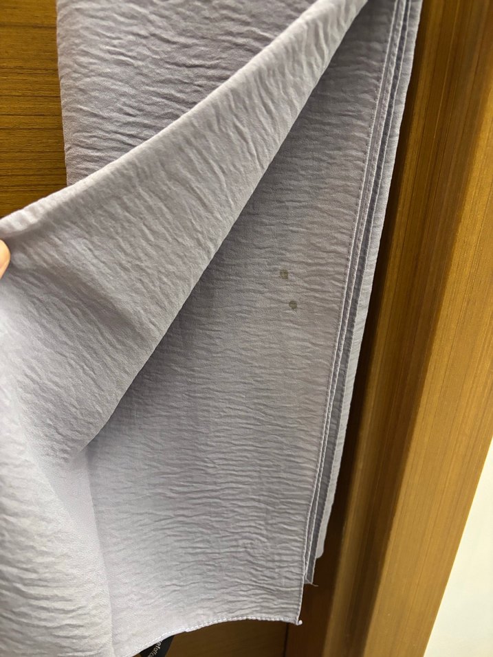 Qef official Krep kraş şal gri - Görsel 3