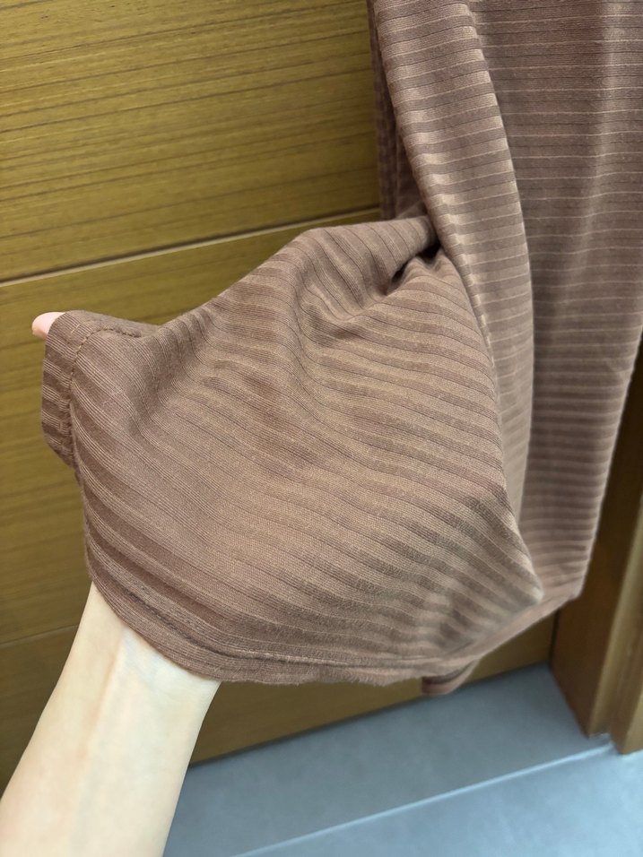 Fresh scarfs Comfy penye şal açık kahve - Görsel 4