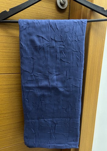 Fresh scarfs Vual crash şal kot mavi - Görsel 4