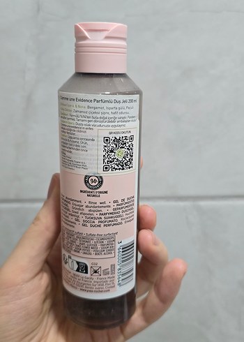 Yves Rocher Evidence Parfümlü Duş Jeli 200 ml - Görsel 2