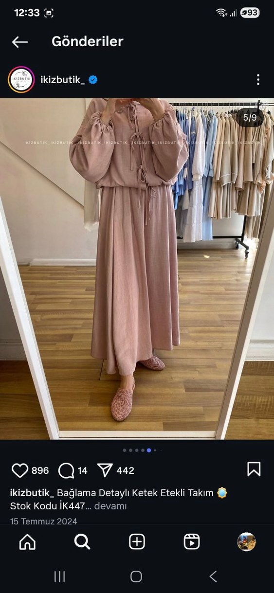 keten etekli takım - Görsel 2