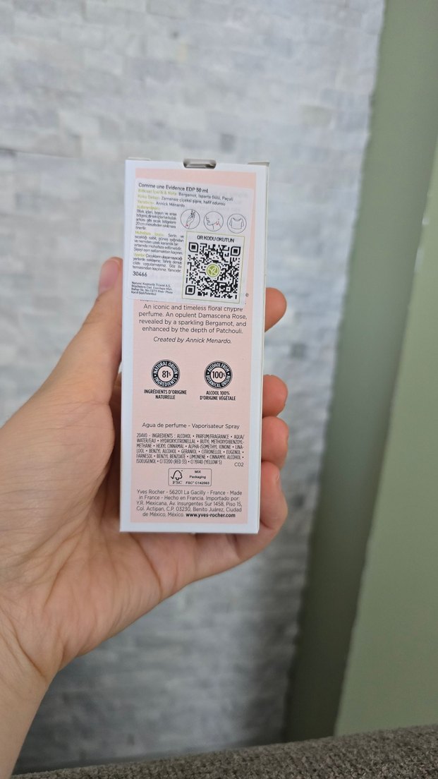 Yves Rocher Evidence Kadın Parfümü 50 ml - Görsel 3