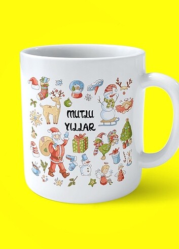  #YILBAŞI TEMALI İSMİNİZE ÖZEL BASKI KUPA