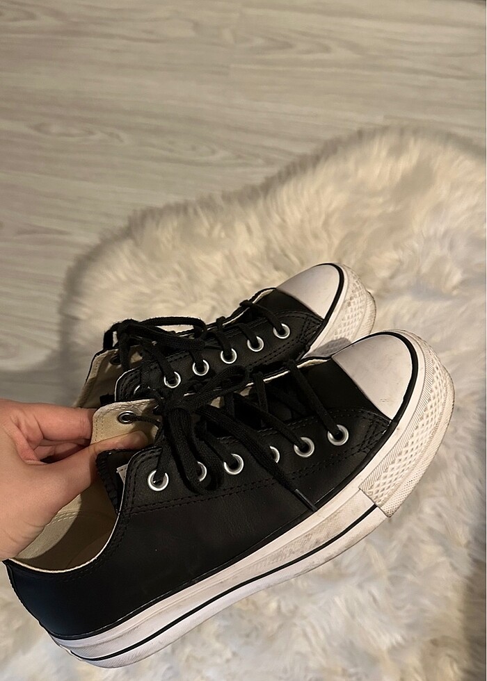 kalın taban converse - Görsel 2