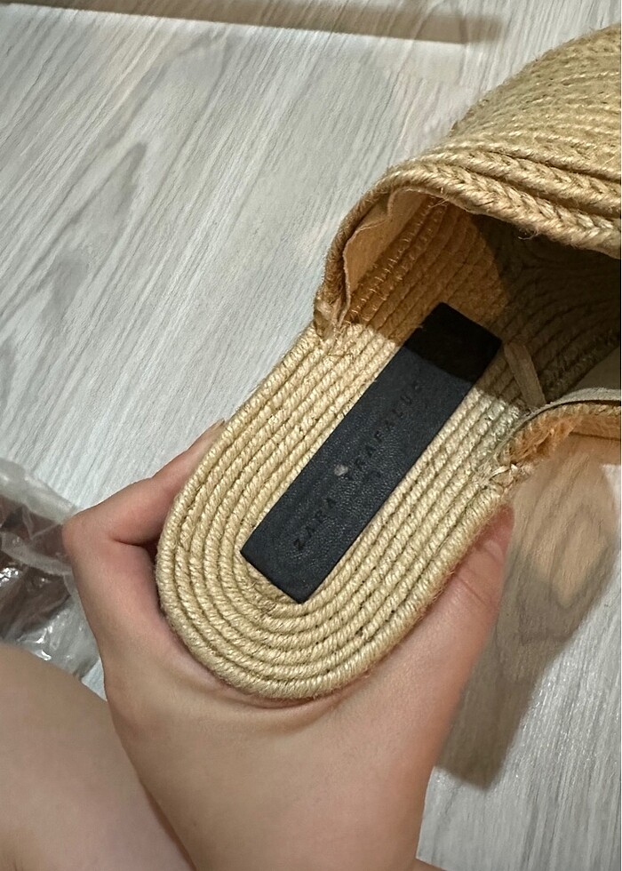 hasır terlik - Görsel 3