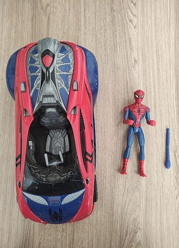 Beden Renk Spiderman Orjinal Araba ve Figür