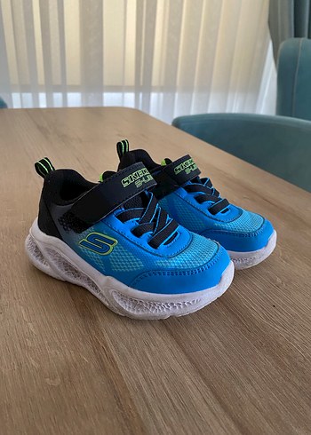 Skechers Mavi Erkek Çocuk Işıklı Spor Ayakkabı - Görsel 5