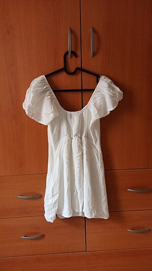 s Beden beyaz Renk Elbise
