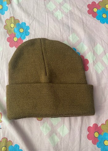 Kahverengi Örgü Kadın Bere - Görsel 2