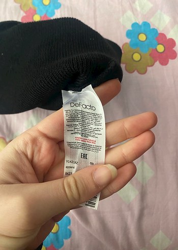 defacto siyah bere - Görsel 3