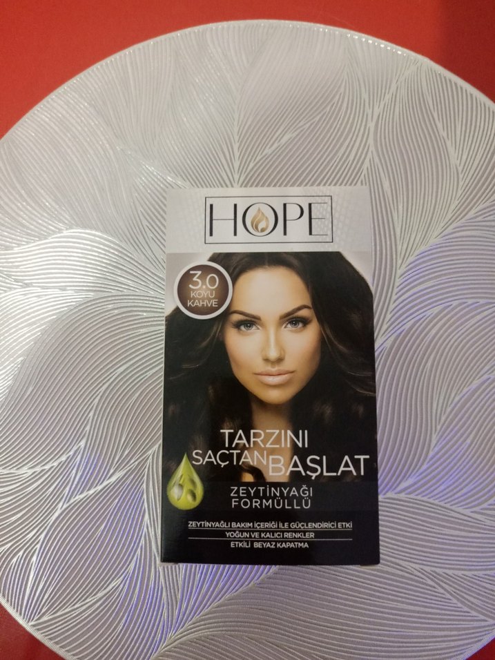 Hope Zeytinyağlı Saç Boyası 3.0 Koyu Kahve - Görsel 5