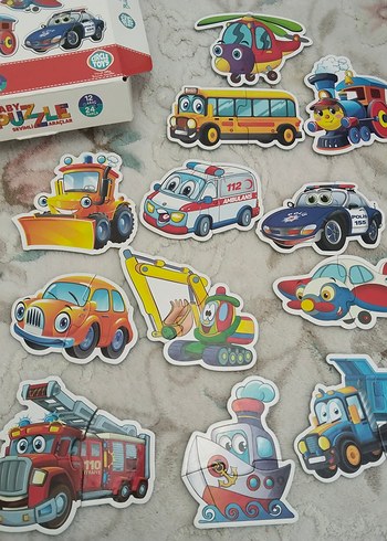 Orman Hayvanları Bebek Puzzle 28 Parça - Görsel 6